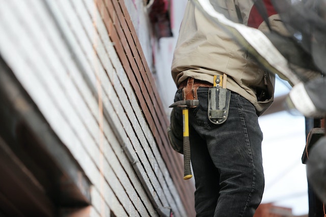 man doing property maintenance